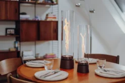 Höfats SPIN AIR 900 Tischfeuer rostbraun