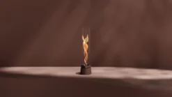 Höfats SPIN AIR 900 Tischfeuer rostbraun