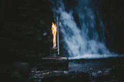 Höfats SPIN 1200 Tischfeuer grau