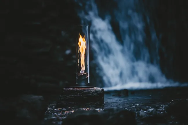 Höfats SPIN 1200 Tischfeuer grau