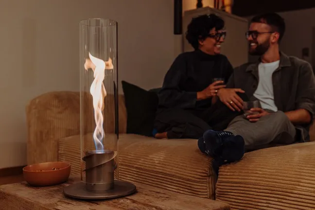 Höfats SPIN 1200 Tischfeuer grau