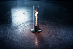 Höfats SPIN 1500 Tischfeuer silber