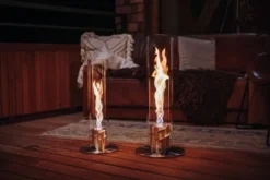 Höfats SPIN 1500 Tischfeuer silber