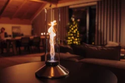 Höfats SPIN X 1200 Tischfeuer silber