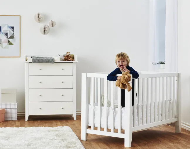 Hoppekids Babybett Anton 60x120cm weiß