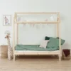 Hoppekids ECO Comfort Hausbett 70x160cm natur