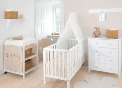 Hoppekids ECO Comfort Wickeltisch/Wickelregal weiß