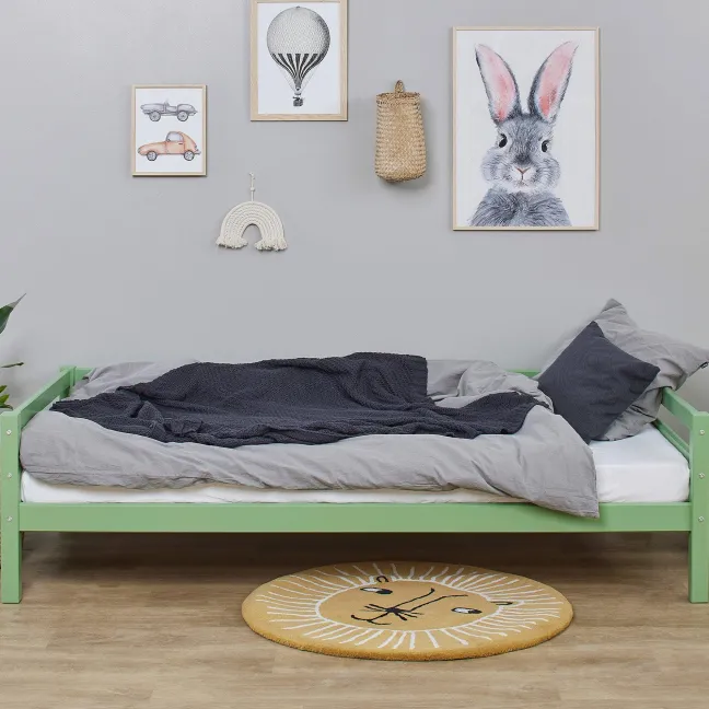 Hoppekids ECO Dream Bett 90x200cm pale green