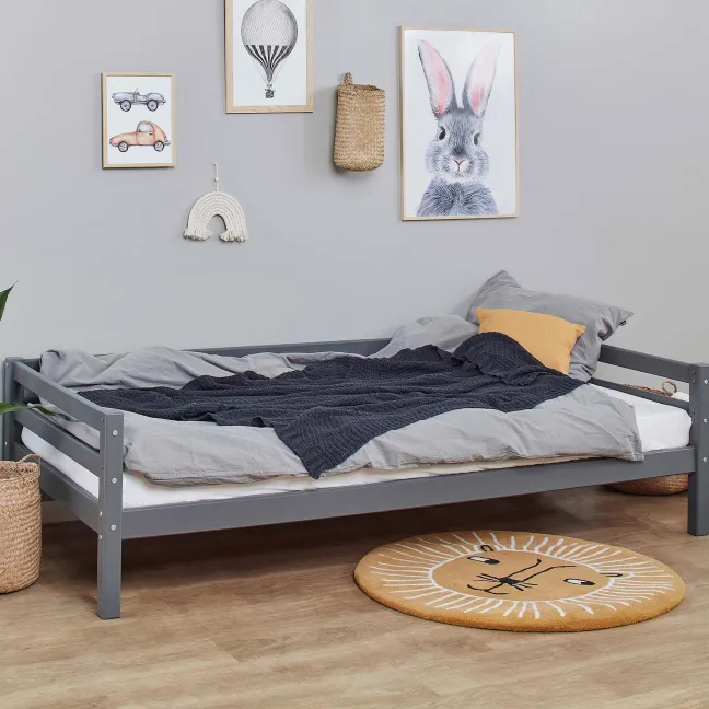 Hoppekids ECO Dream Bett 90x200cm smoked pearl