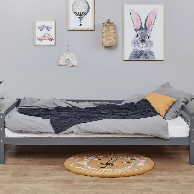 Hoppekids ECO Dream Bett 90x200cm smoked pearl