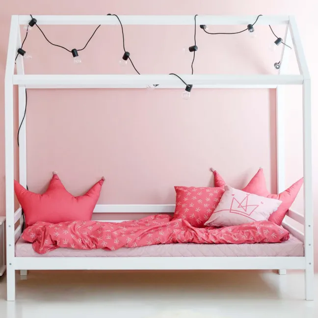 Hoppekids ECO Dream Hausbett 90x200cm weiß