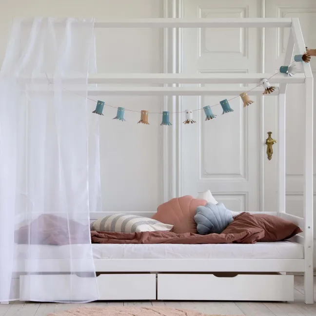 Hoppekids ECO Dream Hausbett 90x200cm weiß