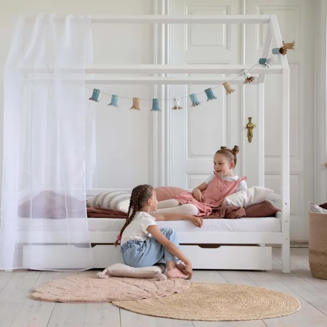 Hoppekids ECO Dream Hausbett 90x200cm weiß