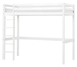 Hoppekids ECO Dream Hochbett 90x200 cm mit allergikerfreundlicher ECO-Matratze