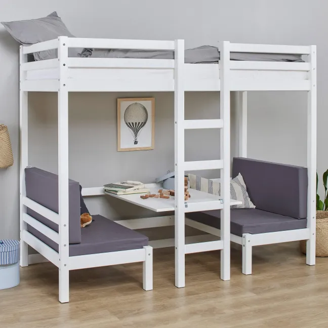 Hoppekids ECO Dream Jumbo Etagenbett 90x200cm weiß
