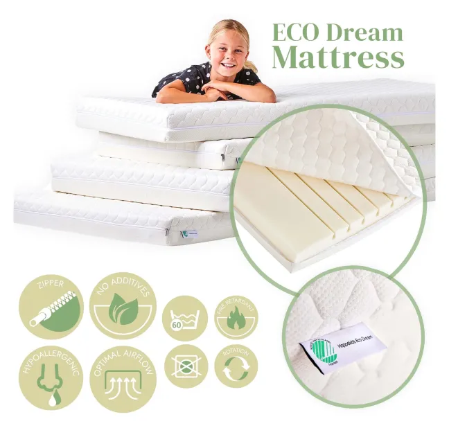 Hoppekids Eco Dream Matratze 9x70x160cm