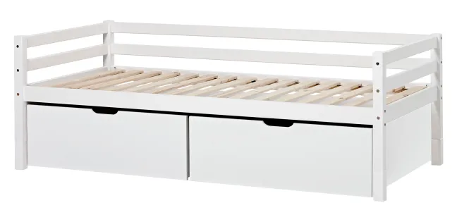 Hoppekids ECO Dream Tagesbett mit 2 Bettkästen weiß