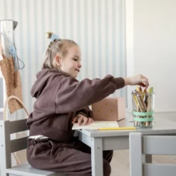 Hoppekids Mads Kinderstuhl dove grey