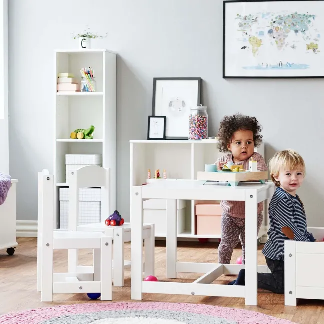 Hoppekids Marie Bücherregal mit 3 Fachböden weiß