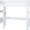 Hoppekids PURE Hochbett 90x200 cm weiß