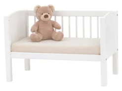 Hoppekids Schaumstoff Matratze 7x40x80cm weiß