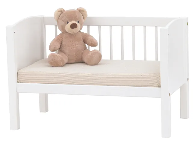 Hoppekids Schaumstoff Matratze 7x40x80cm weiß