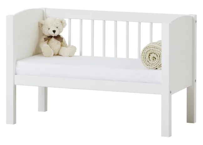Hoppekids Schaumstoff Matratze 7x40x80cm weiß