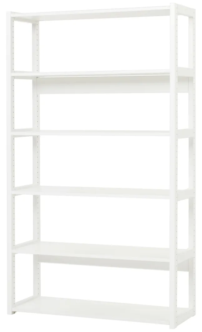 Hoppekids Storey Regal 100cm mit 6 Einlegeböden weiß