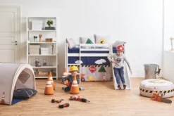 Hoppekids Storey Regal 100cm mit 6 Einlegeböden weiß