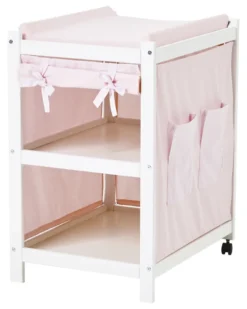Hoppekids Wickelauflage rosa für ECO COMFORT Wickeltisch