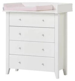 Hoppekids Wickelauflage rosa für ECO COMFORT Wickeltisch