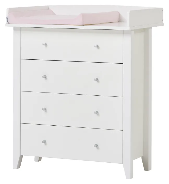 Hoppekids Wickelauflage rosa für ECO COMFORT Wickeltisch