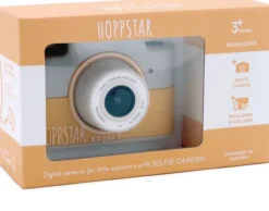 Hoppstar Expert Digitalkamera für Kinder mit Selfiekamera citron