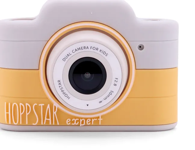 Hoppstar Expert Digitalkamera für Kinder mit Selfiekamera citron