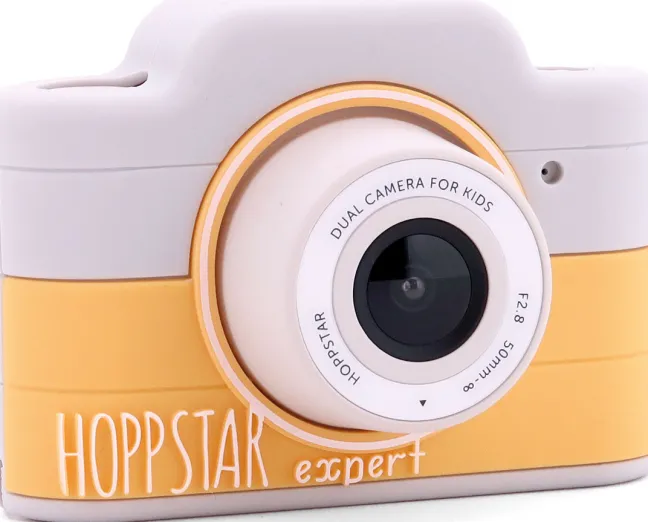 Hoppstar Expert Digitalkamera für Kinder mit Selfiekamera citron