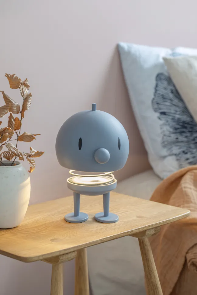 Hoptimist® LED Lampe mit Akku XL blau