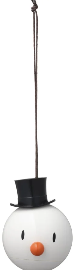 Hoptimist® Schneemann Ornament weiß