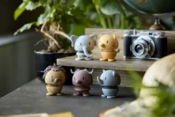 Hoptimist Soft Elefant S grau
