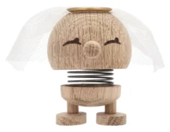 Hoptimist® Wackelfigur Braut S Eiche braun