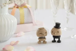 Hoptimist® Wackelfigur Braut S Eiche braun