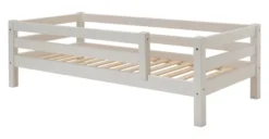 Infanskids Einzelbett mit Abschutzsicherung weiß 90 x 200cm