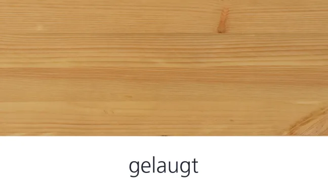 Infanskids Einzelbett mit 2 Rollschubkästen gelaugt 90 x 200cm