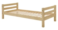 Infanskids Einzelbett mit 2 Rollschubkästen 90 x 200cm natur 201-10
