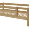 Infanskids Halbhohes Bett mit Schrägleiter gelaugt 90x200cm 302-20