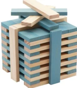 KAPLA 40er QUADRATE Hellblau