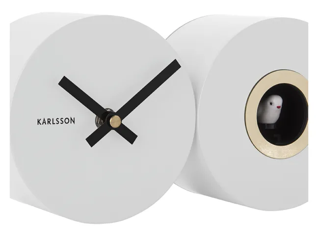 Karlsson Kuckucksuhr Duo White