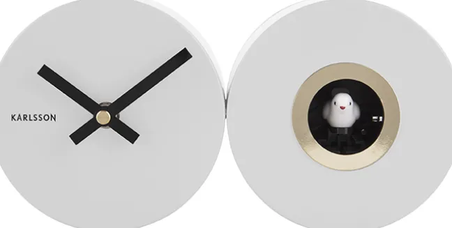 Karlsson Kuckucksuhr Duo White