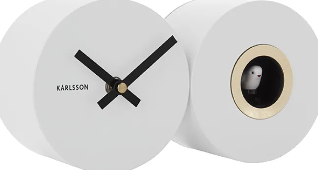 Karlsson Kuckucksuhr Duo White