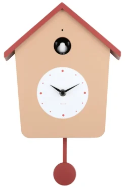 Karlsson Kuckucksuhr Light Soft brown & red ochre