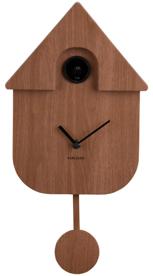 Karlsson Kuckucksuhr Modern Dark wood